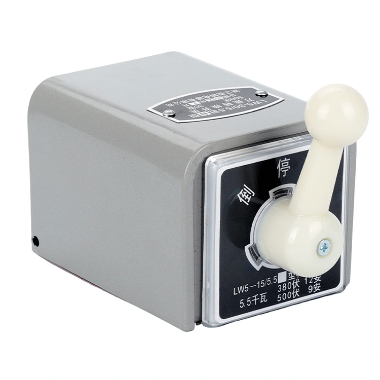 16A elektrisk manuell omkopplare med metallskallåda