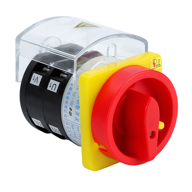 Plattmontering med skyddskåpa Kamkombinationsbrytare