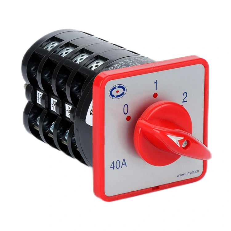 40A Combination Rotary Cam Switch 7,5kw