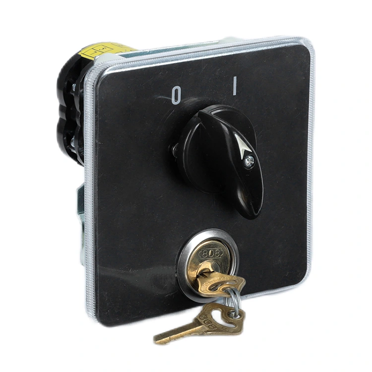 40A Key Control Combination Rotary Cam Switch 7,5kw