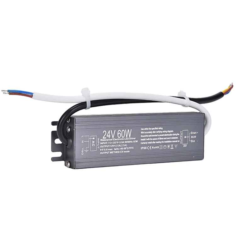 60W Waterproof Type Switch Power Supply