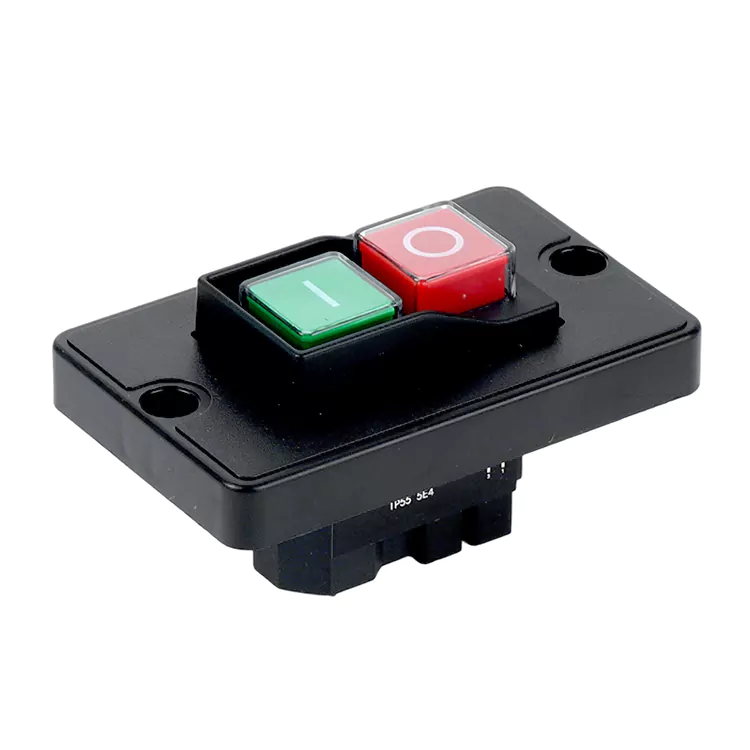 8A stor panel tryckknapp elektromagnetisk strömbrytare