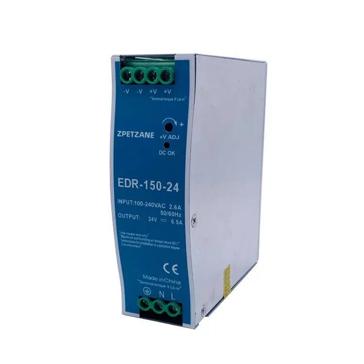 EDR-150W DIN-skena strömförsörjning