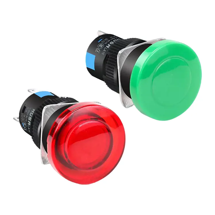 Industriell LA16 Emergency Mushroom Switch